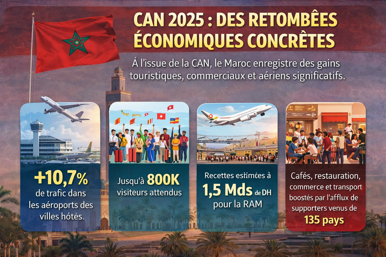 CAN 2025 : bilan économique entre recettes et investissements