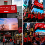 Times Square aux couleurs du Maroc :