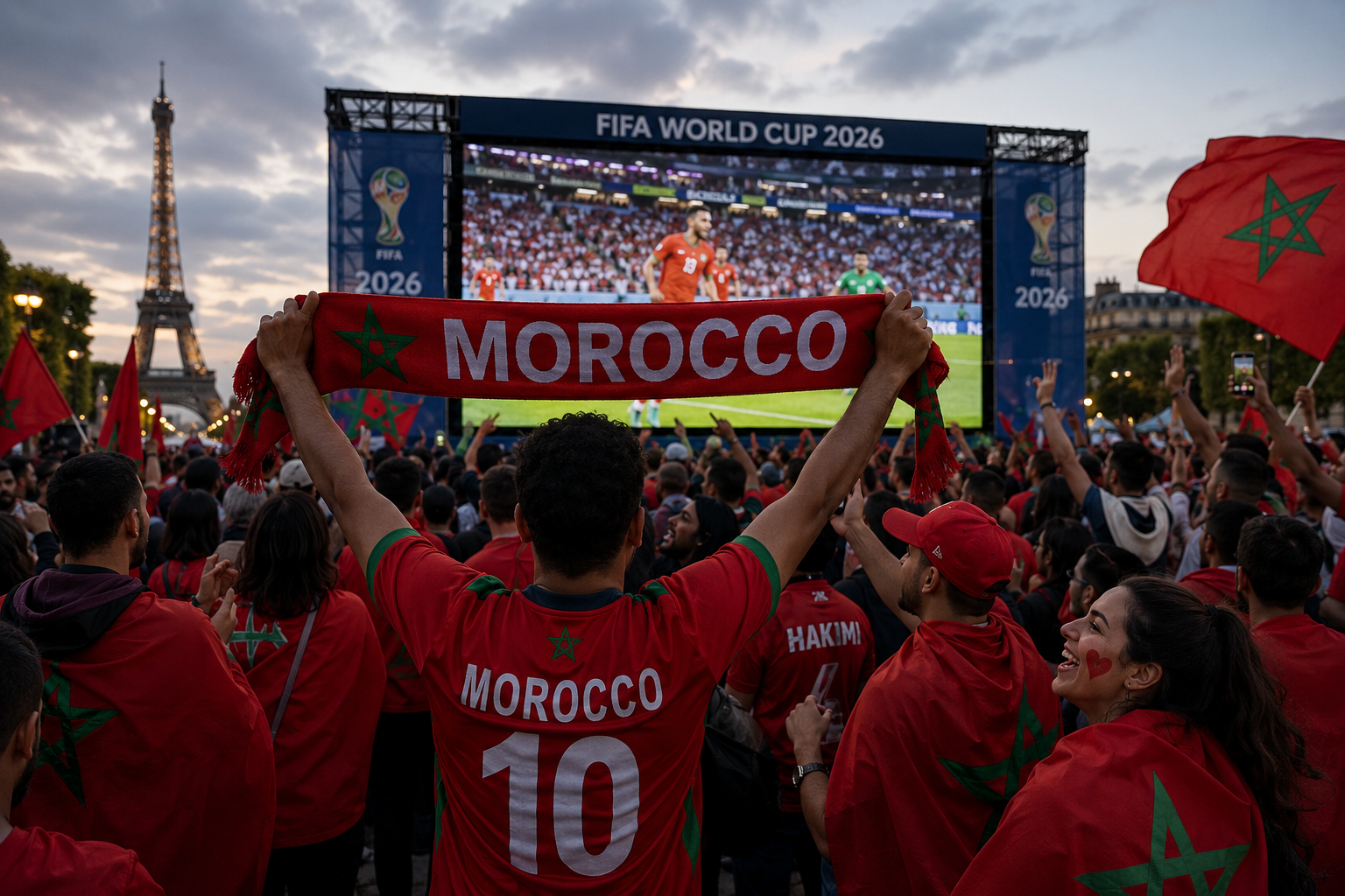 Mondial 2026: la diaspora MRE y croit