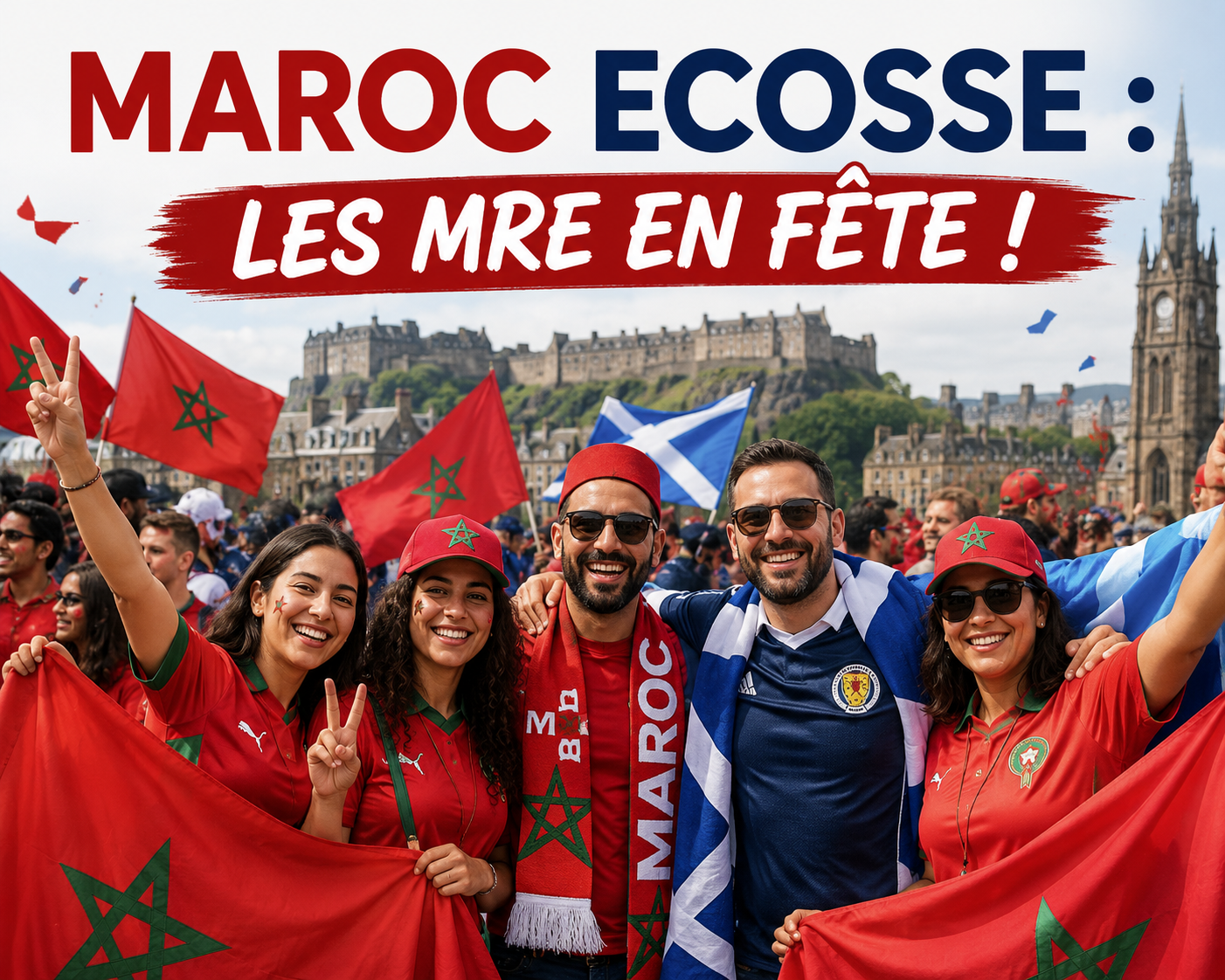 Maroc Ecosse : Les MRE en fête !