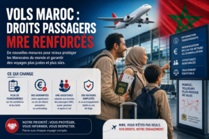 Vols Maroc : droits passagers MRE renforcés Vols Maroc : droits passagers MRE renforcés