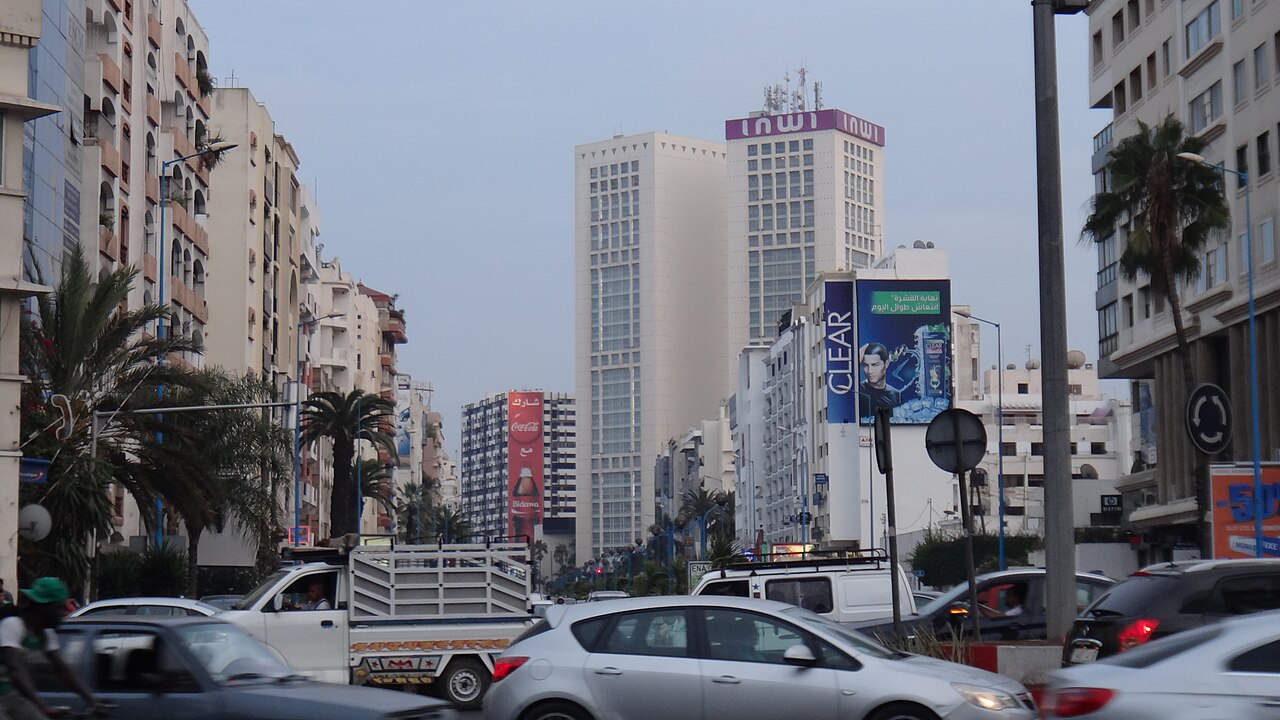 Quartier Maârif à Casablanca
