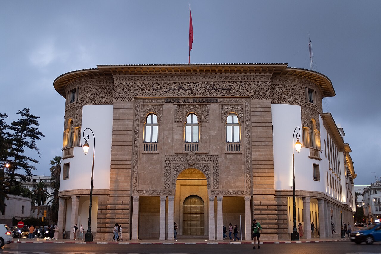 Siège de Bank Al-Maghrib à Rabat